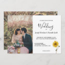 Search for rustic country floral invitations Sunflower