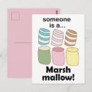 Search for cute marshmallows postcards Sweet