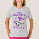 Search for play like a girls tshirts Soccer