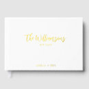 Search for gold wedding guest books Signing book