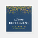 Search for blue and gold napkins Script