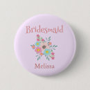 Search for wedding bouquet badges Pink