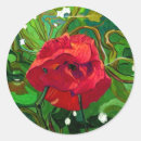 Search for round stickers Flowers