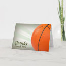 Search for basketball coach thank you cards Sport