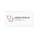 Search for stethoscope return address labels Healthcare