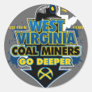 Search for miners stickers Coal miner