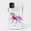 Search for i believe in unicorns iphone cases Girly