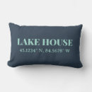 Search for lake house cushions Latitude and longitude
