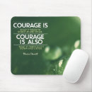 Search for courage mousepads Motivational