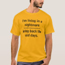 Search for living the nightmare tshirts Funny