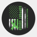 Search for support mental health awareness stickers Green