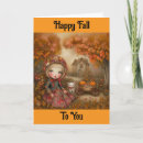 Search for happy fall cards Kitten