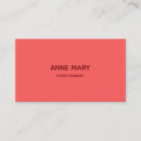 Search for burgundy business cards Minimalist