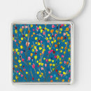 Search for whimsical trees key rings Colourful