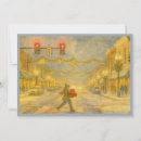 Search for snowy village scene christmas cards Watercolor