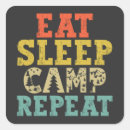 Search for camping stickers Vintage