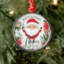 Search for santa claus face christmas tree decorations For kids