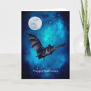 Search for stars halloween cards Night sky