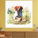 Search for brittany spaniel art Epagneul breton