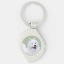 Search for samoyed key rings White