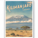 Search for kilimanjaro stickers Safari