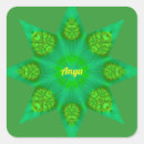 Search for green stars stickers For her