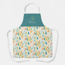 Search for teal green aprons Yellow