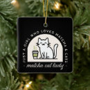 Search for cat girl and christmas tree decorations Cats