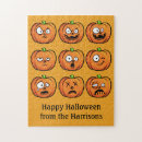 Search for scary halloween puzzles Illustration
