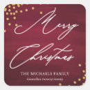 Search for red merry christmas stickers Beautiful
