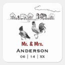Search for farm wedding stickers Country
