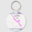 Search for gymnastics rounded key rings Girl