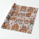 Search for christmas cute wrapping paper Gingerbread
