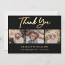 Search for collage thank you cards Gold