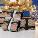 Search for surfing santa wrapping paper Xmas