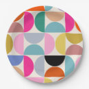 Search for mid century modern patterns paper plates Abstract
