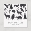 Search for wilderness business cards Animals