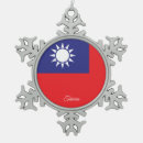 Search for taiwan christmas tree decorations Taiwanese flag
