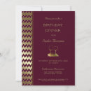 Search for chevron birthday invitations Elegant