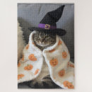 Search for halloween cat puzzles Pumpkin