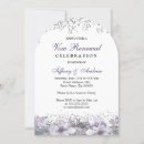 Search for purple glitter wedding invitations Flowers