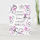 Search for black mothers day cards Pink