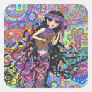 Search for psychedelic hearts stickers 1960s