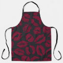 Search for red lipstick aprons Fashion