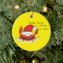 Search for crab christmas tree decorations Funny