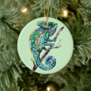 Search for chameleon christmas tree decorations Green