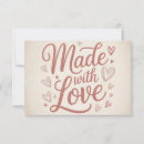 Search for insert thank you cards Handmade