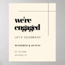 Search for engagement party posters Typography