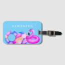 Search for pink flamingo luggage tags Fun