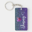 Search for peace rectangular key rings Heart